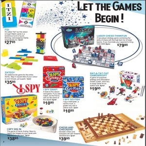 Toy Catalogue Page